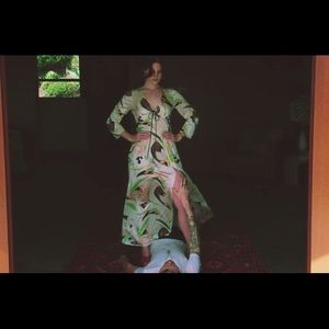 Lana del rey white mustang dress